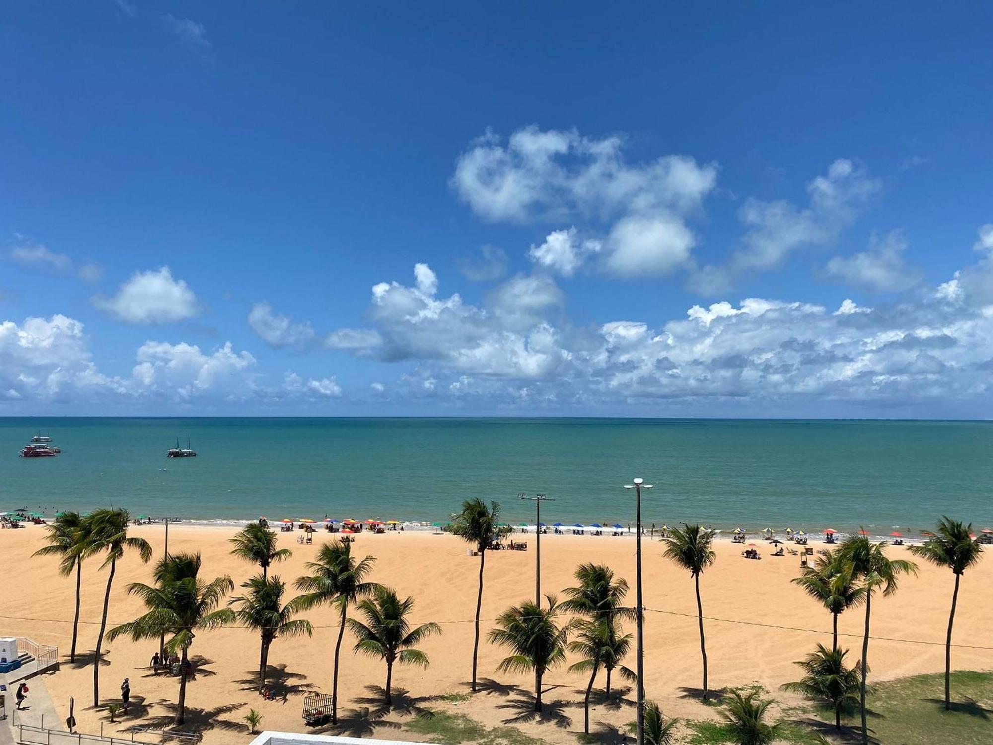 Bela Hospedagem - Marinas Flat - Excelente localização na orla de Cabo Branco João Pessoa Exterior foto